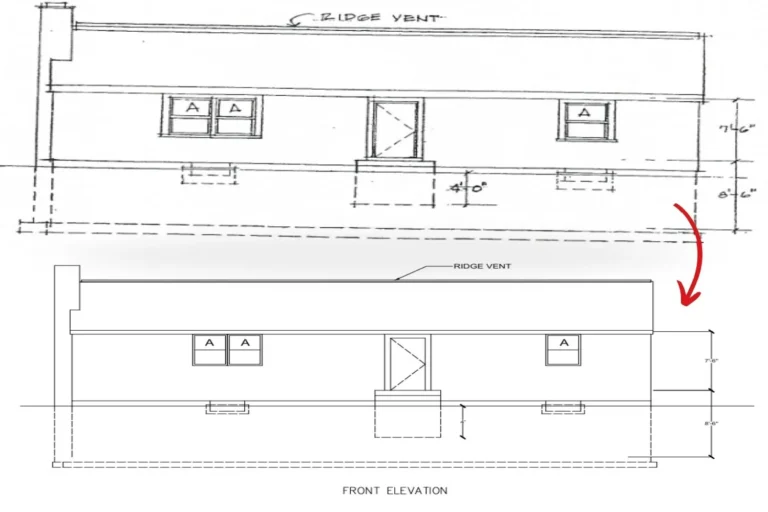 Building Elevations - PDF to CAD Conversion - 2