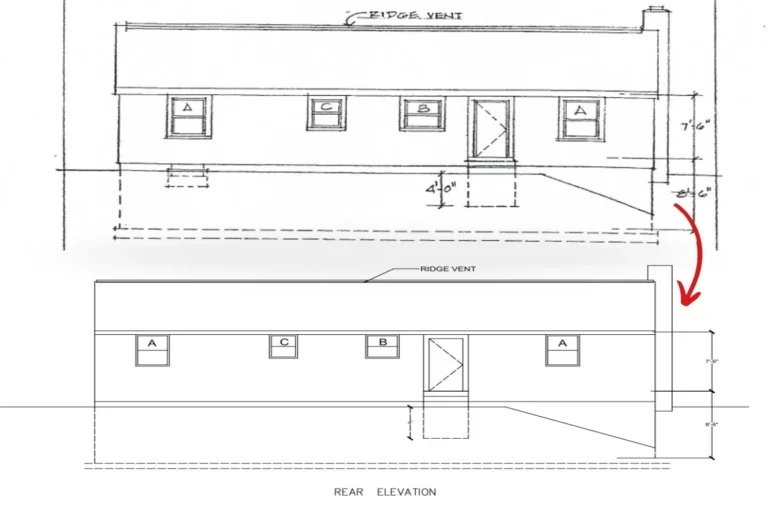 Building Elevations - PDF to CAD Conversion - 3