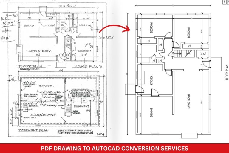 PDF Drawing to AutoCAD Conversion Services