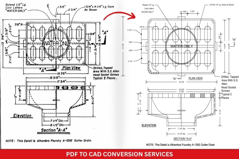 PDF to CAD Conversion Services